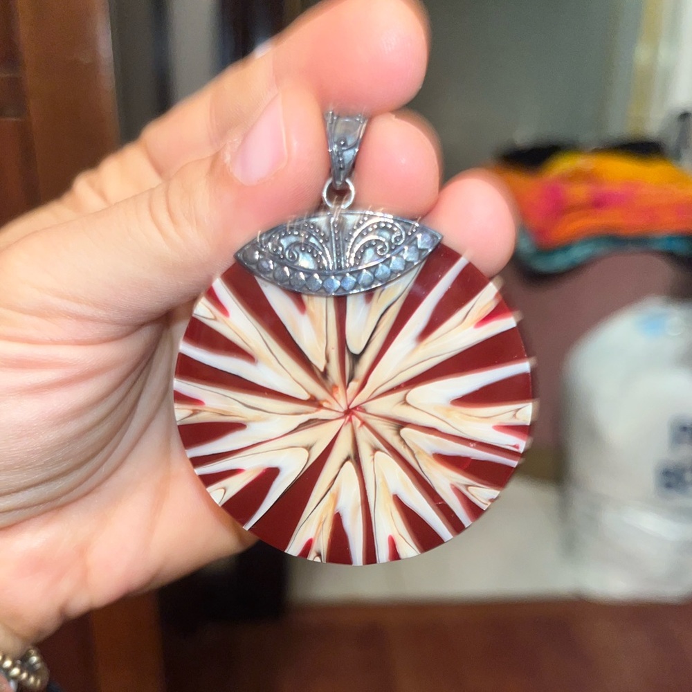 Genuine shell pendant from ShopHQ